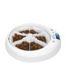 Automatic Pet Feeder 6-Meals Portion with Digital Timer Food Dispenser Wet and Dry Foods