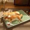 Pet Bed with Attached Pillow