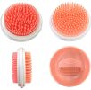 Pet Life 'Bravel' 3-in-1 Travel Pocketed Dual Grooming Brush and Pet Comb